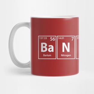 Banknote (Ba-N-K-No-Te) Periodic Elements Spelling Mug